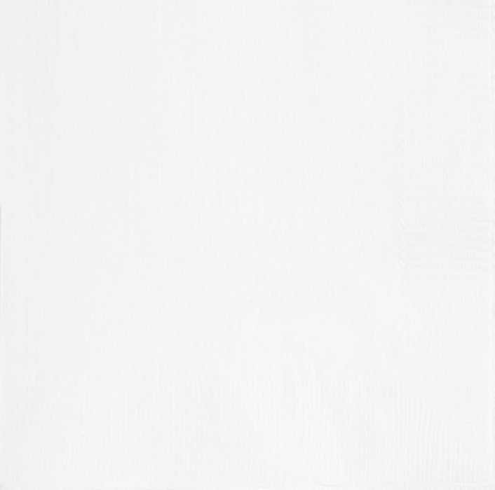 White Luncheon Napkins | 50ct