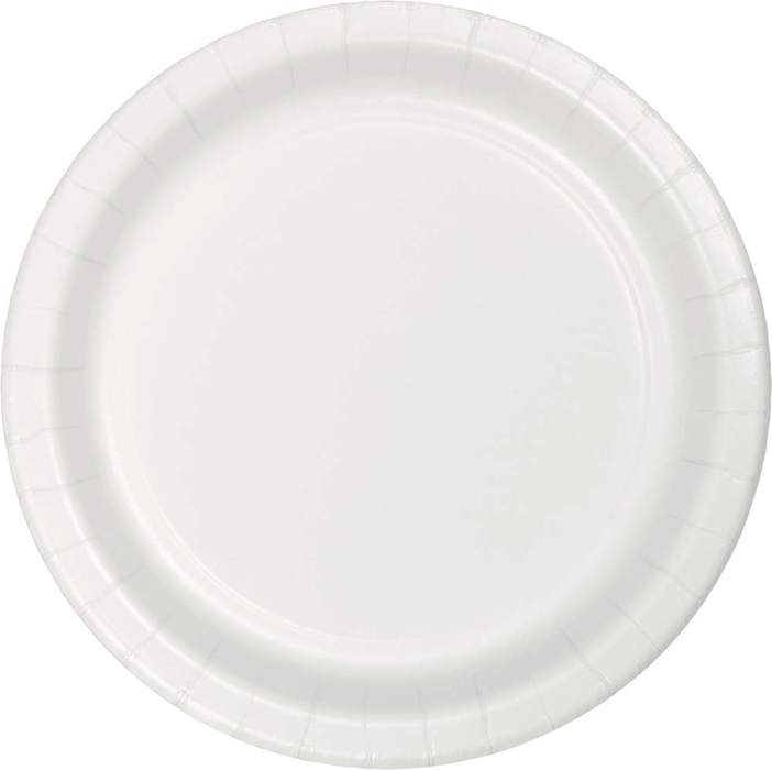 White Luncheon Plates 24 | ct - Zurchers