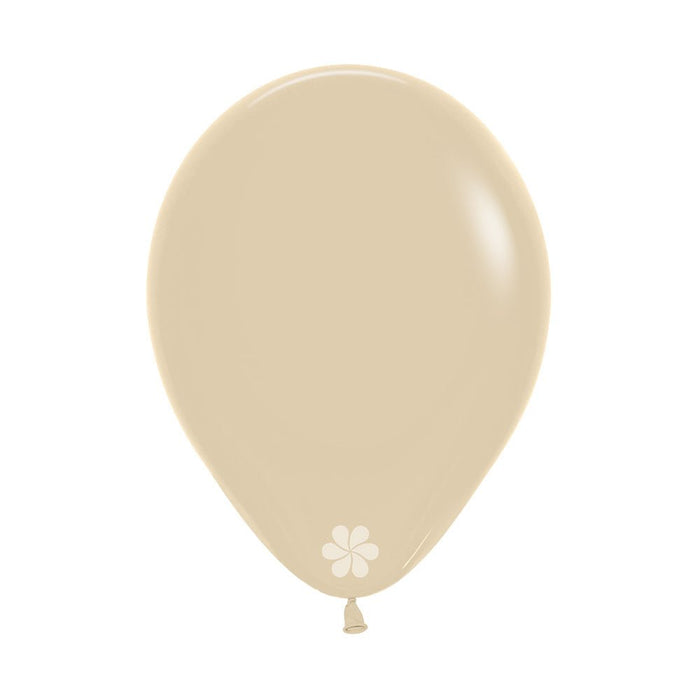 White Sand Latex Balloon w/ Helium & Hi - Float, 11" | 1 ct - Zurchers