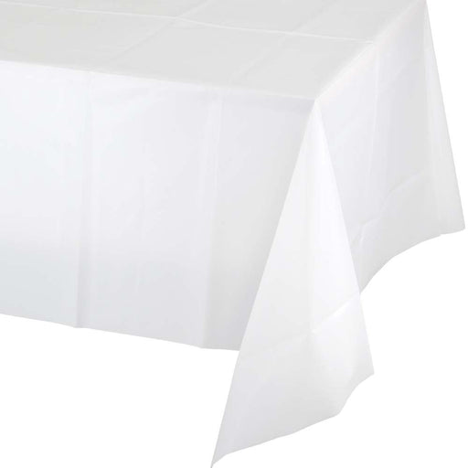 White Tablecover 54"x108" | 1ct