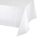 54x108 Tablecover White - Party Supplies