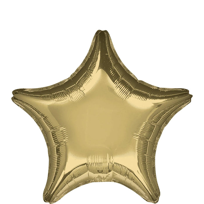 White Gold Star Balloon, 18" | 1 ct - Zurchers