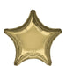White Gold Star Balloon, 18" | 1 ct - Zurchers