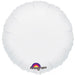 White Round Mylar Balloon, 18'' | 1 ct - Zurchers