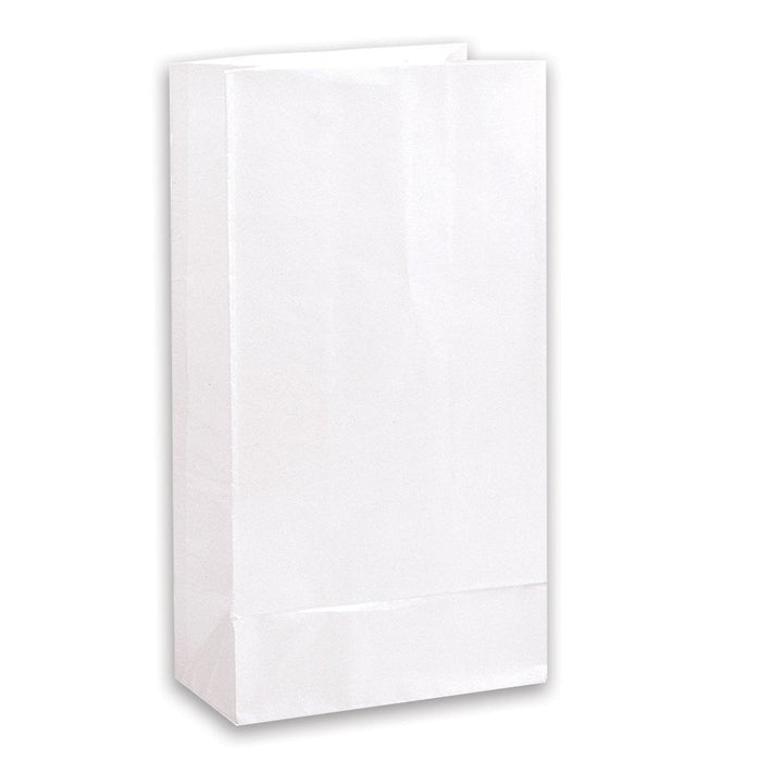 White Paper Party Sack | 12 ct - Zurchers