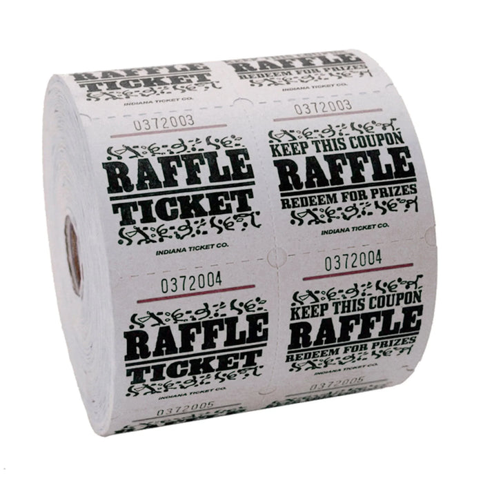 White Raffle Ticket | 1000 ct - Zurchers