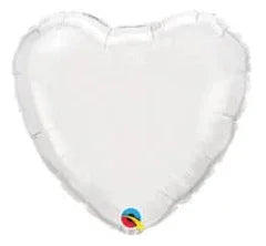 White Heart Mylar Balloon 18" | 1ct. - Zurchers