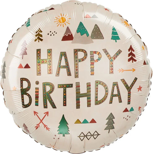 Wilderness Birthday Mylar Balloon 18" | 1 ct - Zurchers