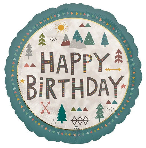 Wilderness Birthday SuperShape Balloon 28" | 1ct - Zurchers