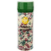 A 4.6 oz. container of Wilton Holiday Lights Christmas Sprinkle Mix.