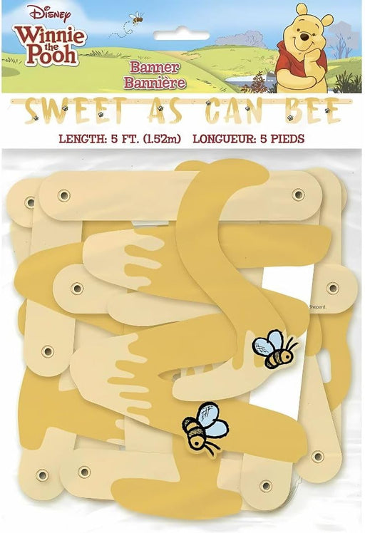 Winnie The Pooh Banner 5' | 1ct - Zurchers