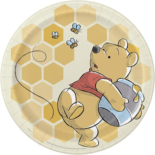 Winnie The Pooh Paper Plates 9" | 8ct - Zurchers