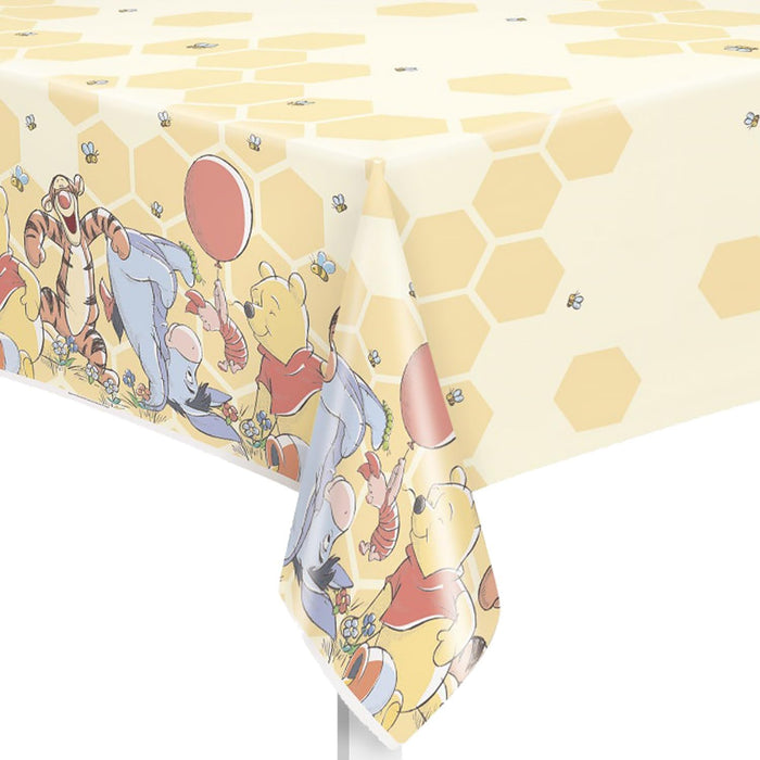 Winnie The Pooh Plastic Tablecover 54"x84" | 1ct - Zurchers