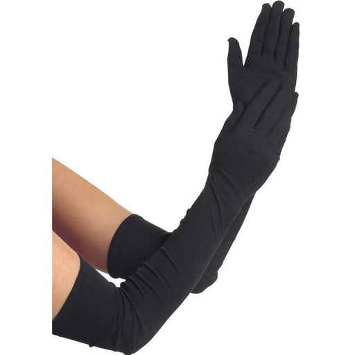Women's Long Black Gloves, Adult | 1pr - Zurchers