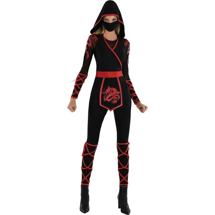 Women's Ninja Assassin Costume | 1 ct - Zurchers