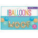 Woof Latex & Foil Letter Banner Kit - Party Supplies