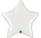 White Star Mylar Balloon 18" | 1ct - Zurchers