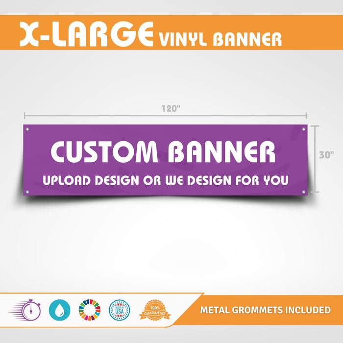 Custom Vinyl Banner | 1 ct