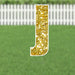Yard Card Gold Letter 21.5" | 1ct - Zurchers