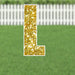 Yard Card Gold Letter 21.5" | 1ct - Zurchers