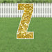 Yard Card Gold Letter 21.5" | 1ct - Zurchers