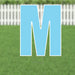 Yard Card Light Blue Letter 21.5" | 1ct - Zurchers