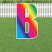 Yard Card Multi - Color Letter 21.5" | 1ct - Zurchers
