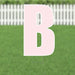 Yard Card Pink Letter 21.5" | 1ct - Zurchers