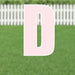 Yard Card Pink Letter 21.5" | 1ct - Zurchers