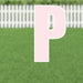 Yard Card Pink Letter 21.5" | 1ct - Zurchers