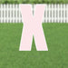 Yard Card Pink Letter 21.5" | 1ct - Zurchers