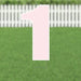 Yard Card Pink Number/Symbol 21.5" | 1ct - Zurchers