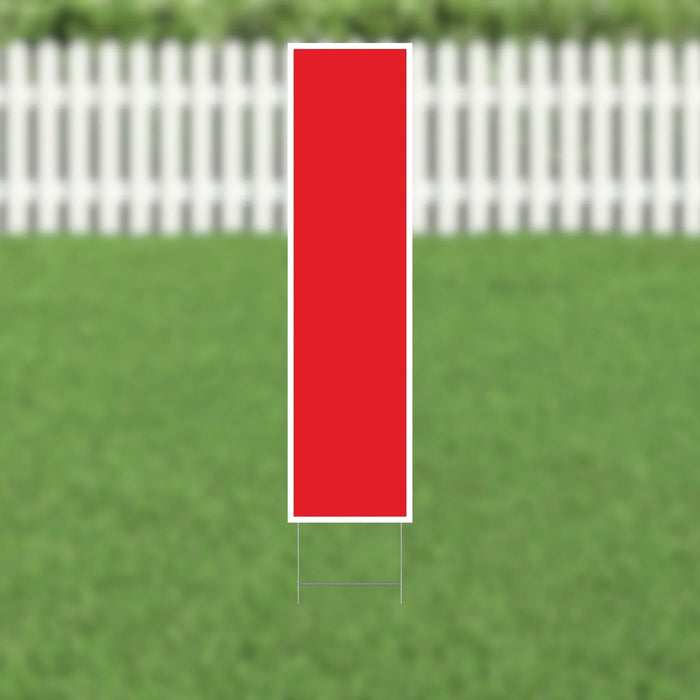 Yard Card Red Letter 21.5" | 1ct - Zurchers