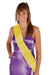 Yellow Satin Sash | 1ct - Zurchers