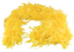 Yellow Feather Boa 72in | 1ct - Zurchers