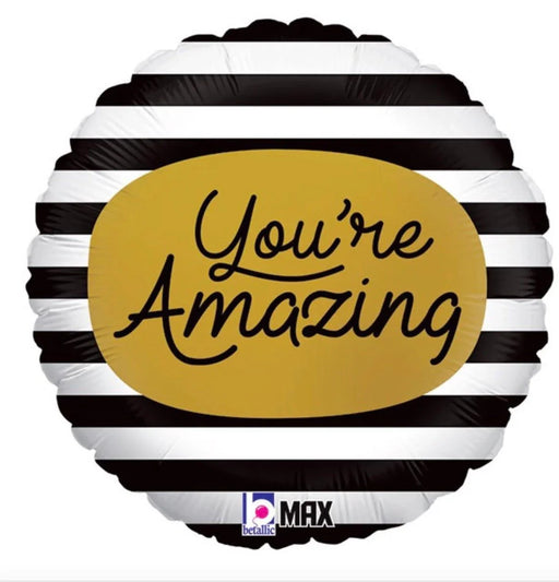 You're Amazing Round Mylar Balloon, 18" | 1ct - Zurchers