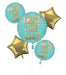 You're The Best Splash Balloon Bouquet | 5 pcs - Zurchers