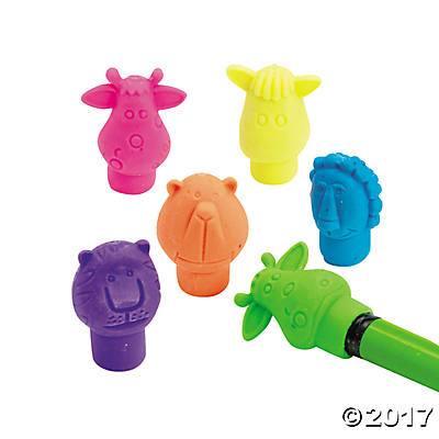 Zoo Animal Pencil Top Erasers | 144ct - Zurchers