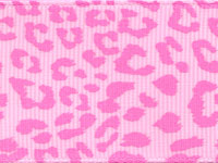 Pink Leopard Grosgrain Ribbon 1.5" | 4yds