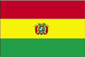Bolivia Flag with Stick | 4" x 6"