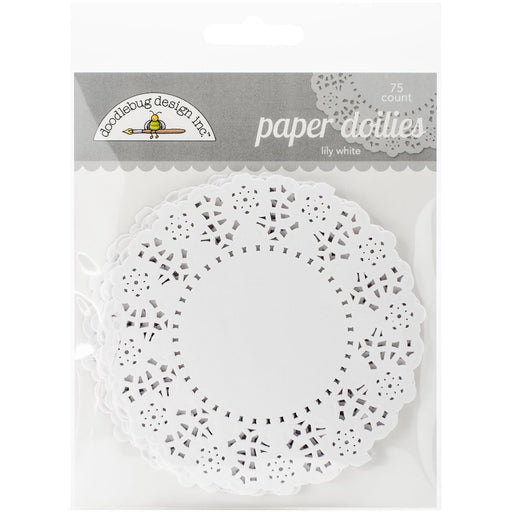 Lily White Doilies, 4.5'' | 75 ct