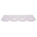 Clear Rectangular 4-Compartment Tray | 1 ct