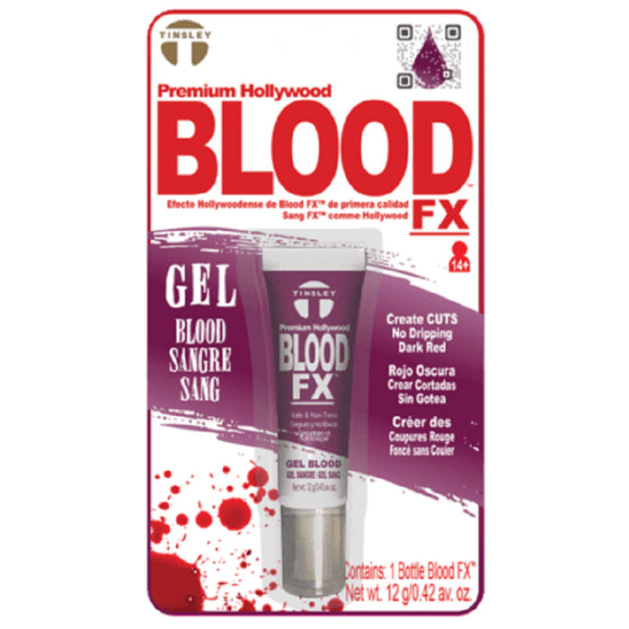 Dark Red Fake Blood Gel .35 oz | 1ct
