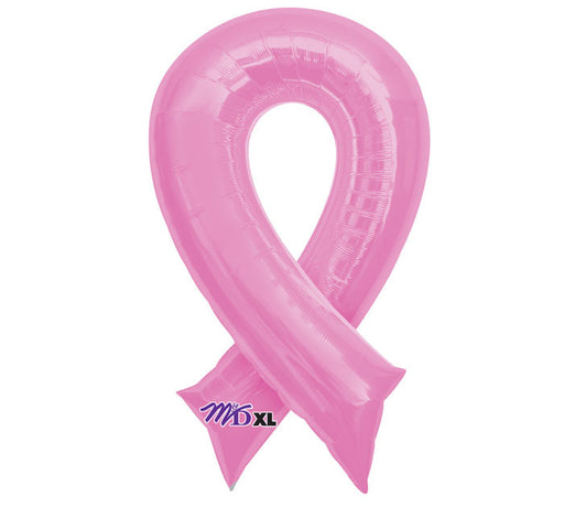 Pink Ribbon Supershape Balloon | 1 ct