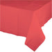 Coral Plastic Tablecover, 54'' x 108'' | 1 ct