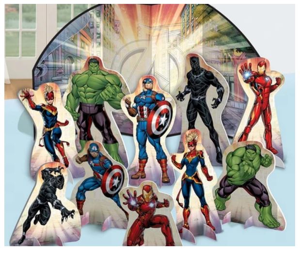 Avengers Unite Table Decorating Set | 1 kit