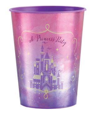 Disney Princess Once Upon a Time Plastic Cup 16oz | 1ct