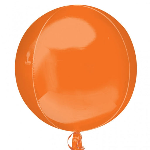 Orange Orbz Balloon, 15'' | 1 ct