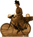Miss Gulch on Bike - Wizard of Oz Lifesize Standup