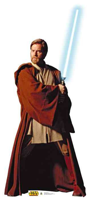 Obi-Wan Kenobi Lifesize Standup
